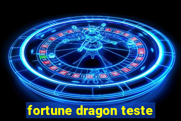 fortune dragon teste